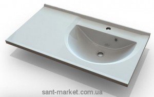 Раковина для ванної підвісна Marmite колекція Bianca біла 01101092103