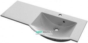 Раковина для ванной подвесная Marmite коллекция Iris белая 12119092103