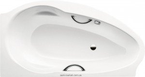 Ванна стальная угловая Kaldewei Studio Star асимметричная 170x90 левосторонняя mod 829-1 222900013001