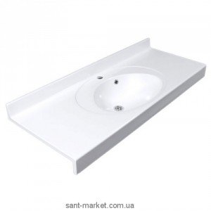Раковина для ванной подвесная умывальник-столешница Marmite коллекция Hotel-3 белая 01112141103