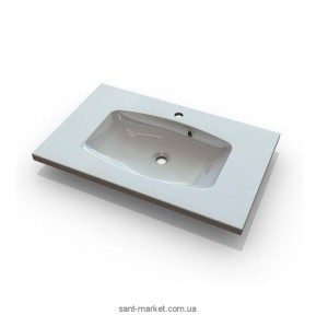 Раковина для ванной на тумбу Marmite коллекция Laila белая 01063071103