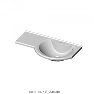 Раковина для ванной подвесная Marmite коллекция Laurine белая 11111093103