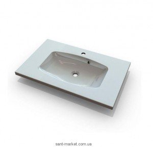 Раковина для ванной на тумбу Marmite коллекция Laila белая 01063081103