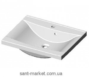 Раковина для ванной подвесная Marmite коллекция Lucia белая 01050061103