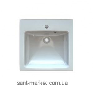 Раковина для ванної підвісна Marmite колекція Nicole біла 01012051103