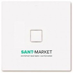 Душевой поддон стальной эмалированный квадратный Kaldewei CONOFLAT 80х80х3.2 белый 466800010001