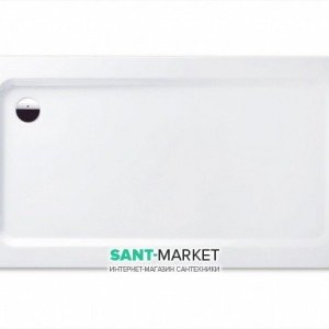 Душевой поддон стальной эмалированный прямоугольный Kaldewei SUPERPLAN XXL 180х100х5.1 белый 434548040001