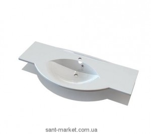 Раковина для ванной подвесная умывальник-столешница Marmite коллекция Velvet белая 12174121103