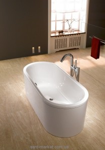 Ванна сталева окремостояча Kaldewei Centro Duo Oval 180x80 з облицювальними панелями mod 128-7 282 848 050 001