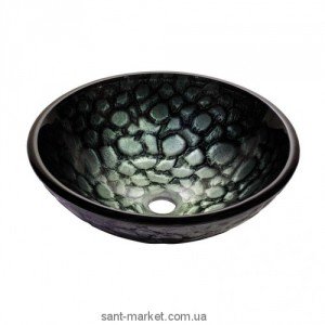 Раковина для ванной накладная Kraus серая GV-397-19mm