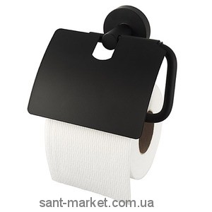 Haceka паперотримач з кришкою Kosmos Black 402913