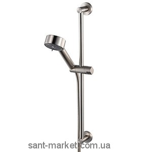 Душовий гарнітур зі штангою Haceka колекція Kosmos TEC металік 402459