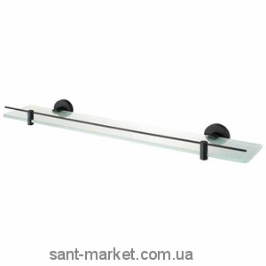 Haceka Полка стеклянная Kosmos Black 402901