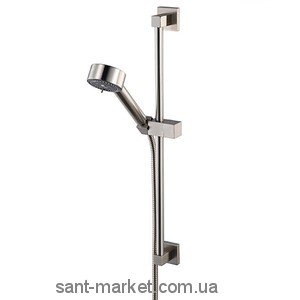 Душовий гарнітур зі штангою Haceka колекція Mezzo TEC металік 403159