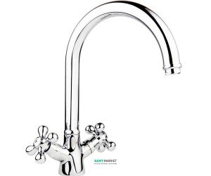 Змішувач для кухні Ukinox змішувач ретростиль 41217 CR