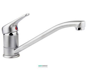 Смеситель для кухни Ukinox однорычажный матовый хром 42102 STCR