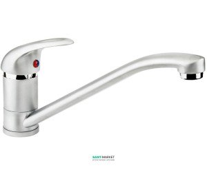 Смеситель для кухни Ukinox однорычажный матовый хром 42104 STCR