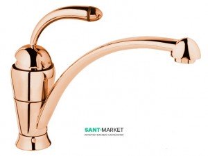 Смеситель для кухни Ukinox однорычажный медь 42128 RB
