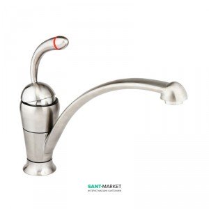 Змішувач для кухні Ukinox змішувач матовий хром 42128 STCR