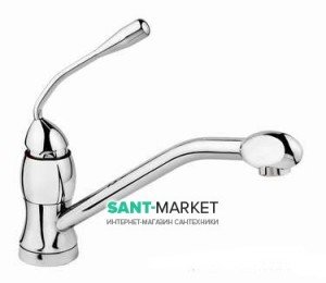 Змішувач для кухні Ukinox змішувач ретростиль 42140 CR