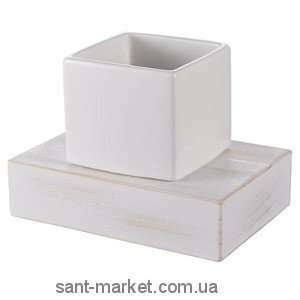 Haceka Стакан для щіток Whitewash 402202