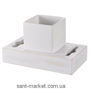 Haceka Стакан для щіток Whitewash 402204