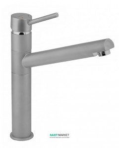 Смеситель для кухни Ukinox однорычажный матовый хром 7003 STCR