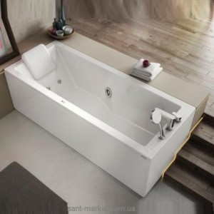 Ванна акриловая прямоугольная Jacuzzi коллекция Energy 180х80х57 9F43-782A Sx
