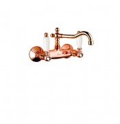 Змішувач двохвентильний зі Сваровські Fiore Margot Coloniale-Sky бронза 03064300 Old Bronze