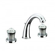 Змішувач для раковини з донним клапаном з Сваровскі Fiore Margot Venere-Sky хром 12062800 Chrome