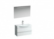 Laufen тумба 4012520754631 + умывальник 8127020001041 + зеркало 4472519961441