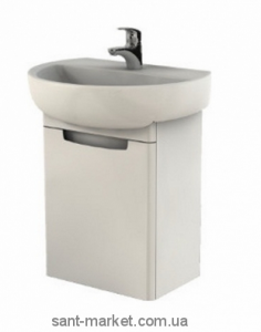 Тумба під раковину Kolo Rekord підвісна 44.5х29х58.1 білий глянець 89377000