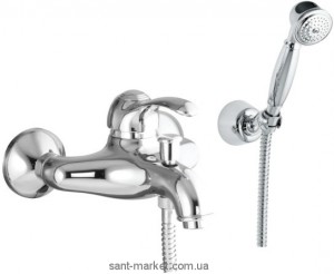 Смеситель однорычажный для ванны с душем Fiore коллекция Jafar хром 47CR5103 Chrome