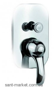 Смеситель однорычажный скрытый (встраиваемый) Fiore коллекция Jafar бронза 47CR5134 Old Bronze