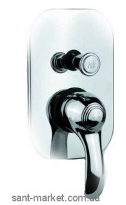 Змішувач одинважільний прихований (вбудований) Fiore колекція Jafar золото 47CR5134 Gold