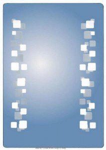 Promiro Yellow Submarine Дзеркало з 3D підсвічуванням 641330