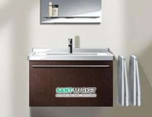 Тумба під раковину DURAVIT X-Large підвісна 80х47х44.8 венге 6057-28