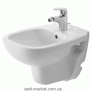 Биде подвесное Duravit коллекция D-Code 48х35х40 с переливом 22371500002