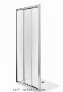 Душевая дверь в нишу Kolo FIRST стеклянная раздвижная 90х190 ZDRS90214003 