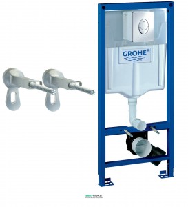 Система інсталяції для підвісного унітазу Grohe Rapid SL 3в1 50х113х14 5 38721001