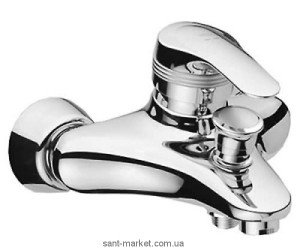 Смеситель однорычажный для ванны с коротким изливом Grohe коллекция Chiara хром 33418000