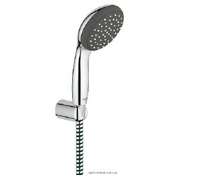 Душевой гарнитур с настенным держателем Grohe коллекция Vitalio Start хром 27944000