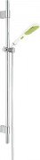 Душовий гарнітур зі штангою Grohe колекція Rainshower Eco хром / білий 27275LS1