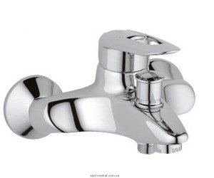 Змішувач одинважільний для ванни з коротким виливом Grohe колекція Touch хром 32262000