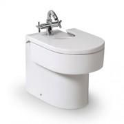 Биде напольное Roca коллекция Happening 56х36х39 с переливом A357564000