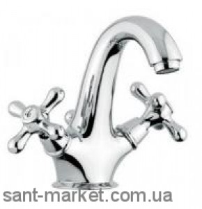 Смеситель для раковины двухвентильный EMMEVI коллекция Deco Classic хром CR12013PTC
