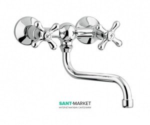 Смеситель для кухни Emmevi Deco Classic двухвентильный ретростиль CR12005