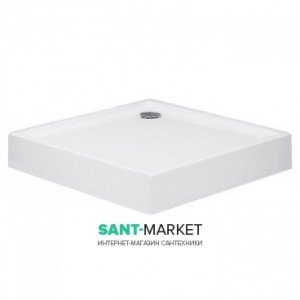 Душовий піддон акриловий квадратний Huppe Xerano 90х90х15 білий 840102.055
