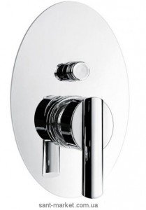 Змішувач прихований (вбудований) EMMEVI колекція Elly хром CR41019