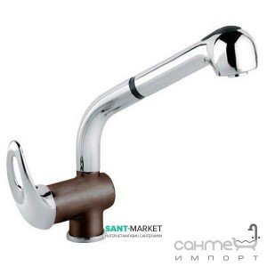Смеситель для кухни Emmevi Luxor однорычажный коричневый MMARM7066
